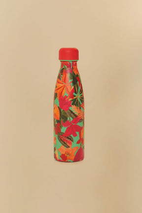 garrafinha glub estampada floral tropical